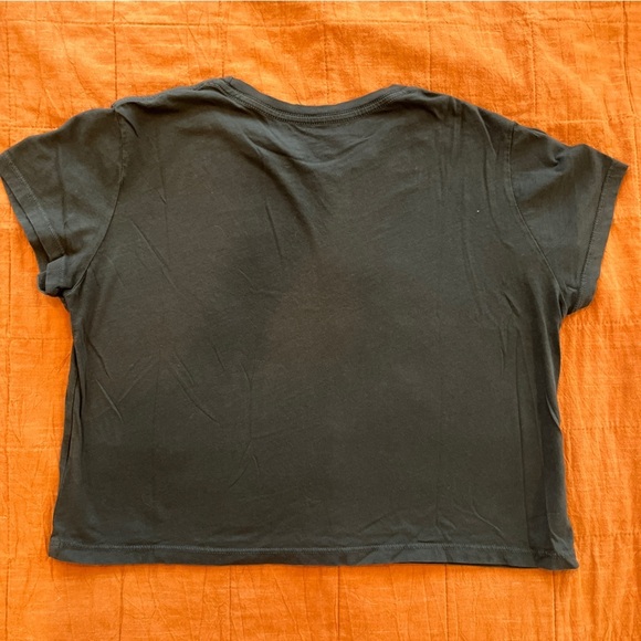 Levitate Nantucket Surf Shack Cropped Cotton Graphic Logo Tee - Picture 5 of 5